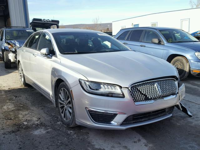 3LN6L5D98HR612879 - 2017 LINCOLN MKZ SELECT SILVER photo 1