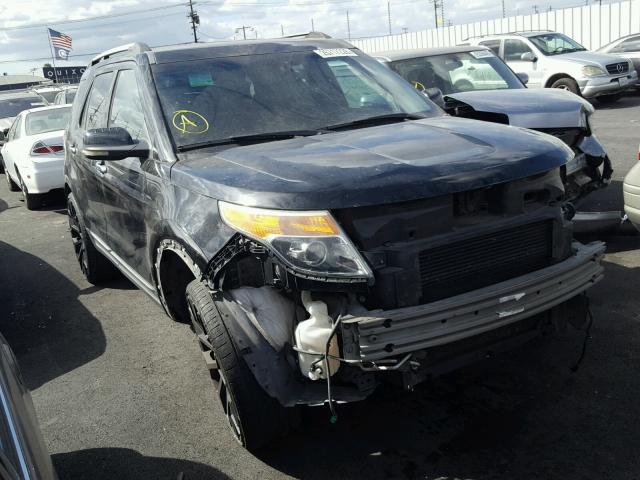 1FMHK7D95CGA20394 - 2012 FORD EXPLORER X BLACK photo 1