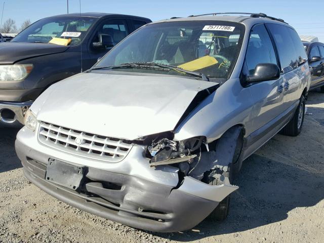 2C4GJ44R9YR833096 - 2000 CHRYSLER GRAND VOYA Gümüş foto 2