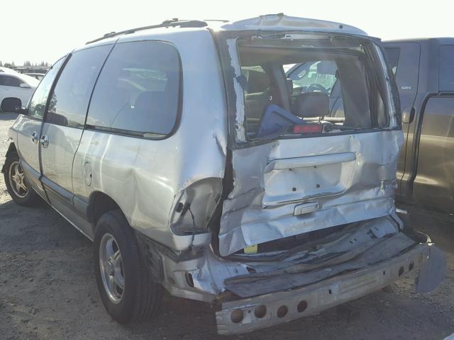 2C4GJ44R9YR833096 - 2000 CHRYSLER GRAND VOYA Gümüş foto 3