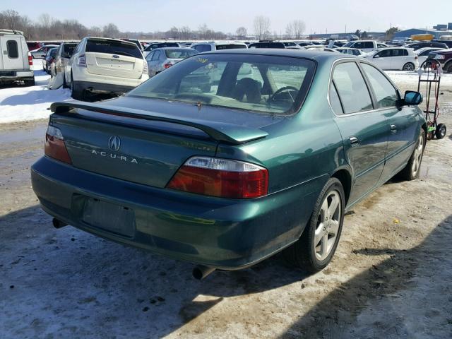 19UUA568X2A047897 - 2002 ACURA 3.2TL TYPE GREEN photo 4