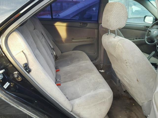 4T1BE32K23U210747 - 2003 TOYOTA CAMRY LE შავი ფოტო 6