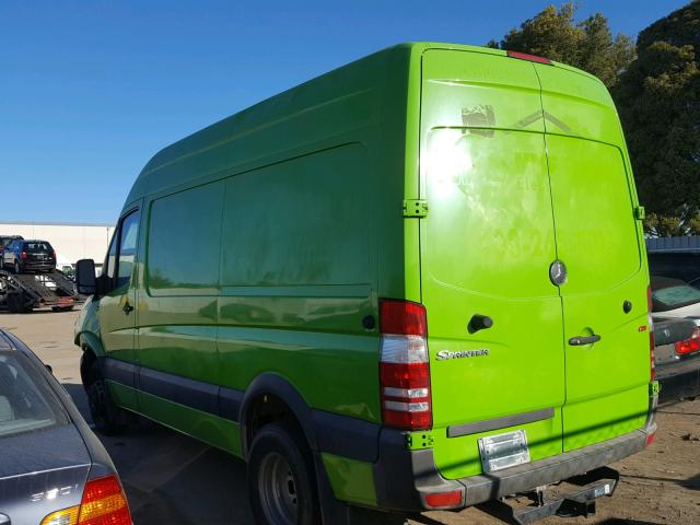 WD3PF3CC0A5444949 - 2010 MERCEDES-BENZ SPRINTER 3 GREEN photo 3