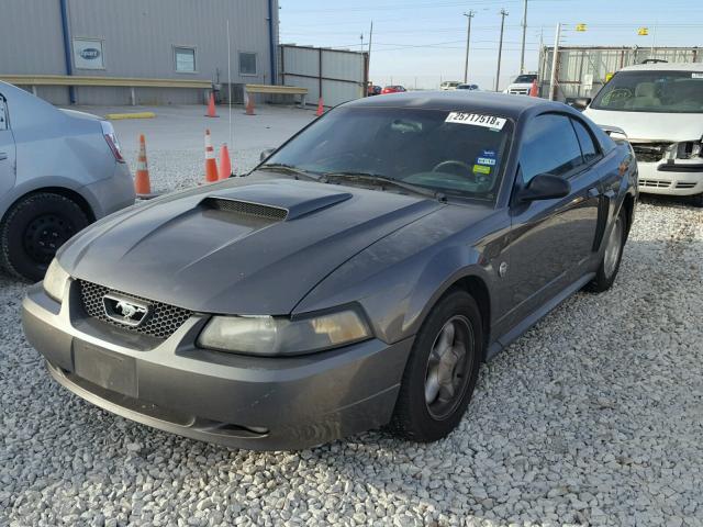 1FAFP42X54F193598 - 2004 FORD MUSTANG GT GRAY photo 2