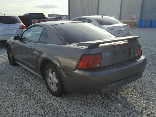 1FAFP42X54F193598 - 2004 FORD MUSTANG GT GRAY photo 3
