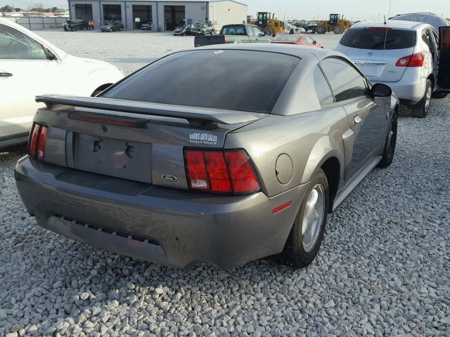 1FAFP42X54F193598 - 2004 FORD MUSTANG GT GRAY photo 4