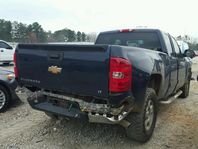 1GCEC19J27Z521225 - 2007 CHEVROLET SILVERADO BLUE photo 4