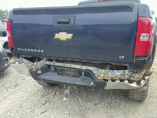 1GCEC19J27Z521225 - 2007 CHEVROLET SILVERADO BLUE photo 9