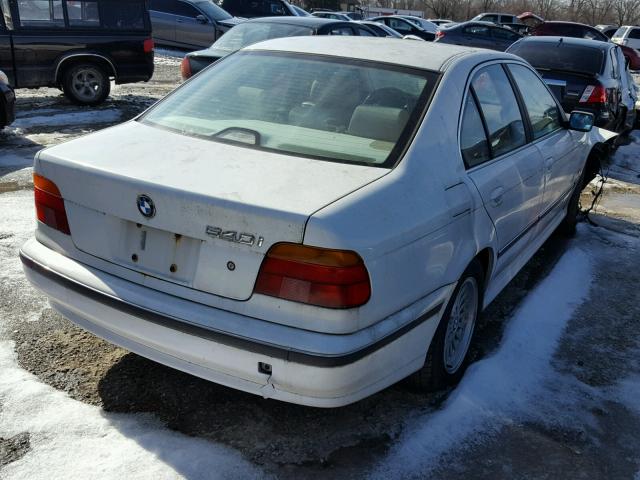 WBADE6321VBW55232 - 1997 BMW 540 I AUTO WHITE photo 4