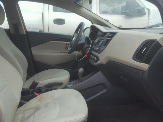 KNADM4A30C6057271 - 2012 KIA RIO LX Կարմիր լուսանկար 5
