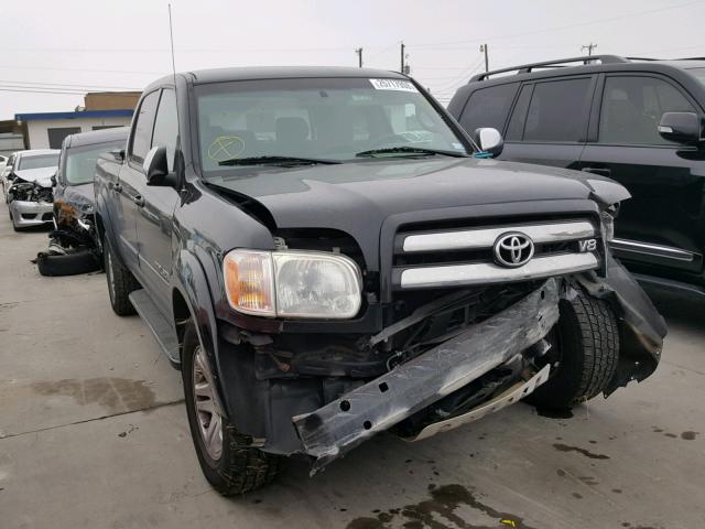 5TBET341X6S545039 - 2006 TOYOTA TUNDRA DOU BLACK photo 1