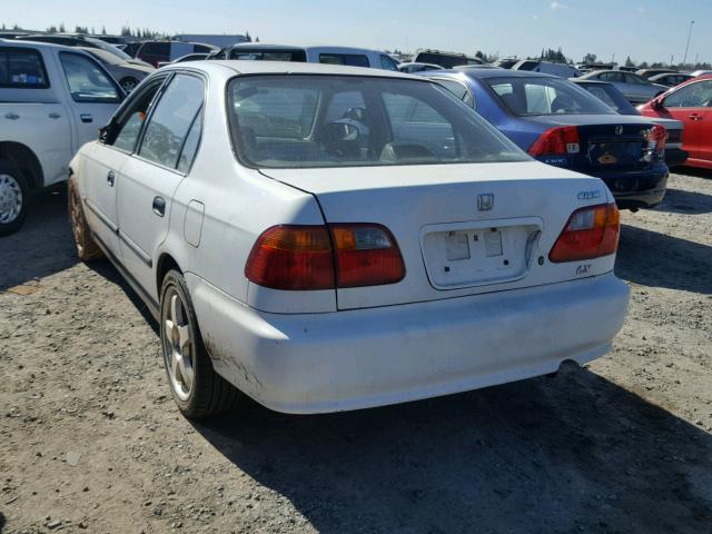 JHMEJ6679YS003665 - 2000 HONDA CIVIC LX WHITE photo 3