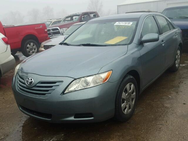 4T1BE46K77U672355 - 2007 TOYOTA CAMRY NEW BLUE photo 2