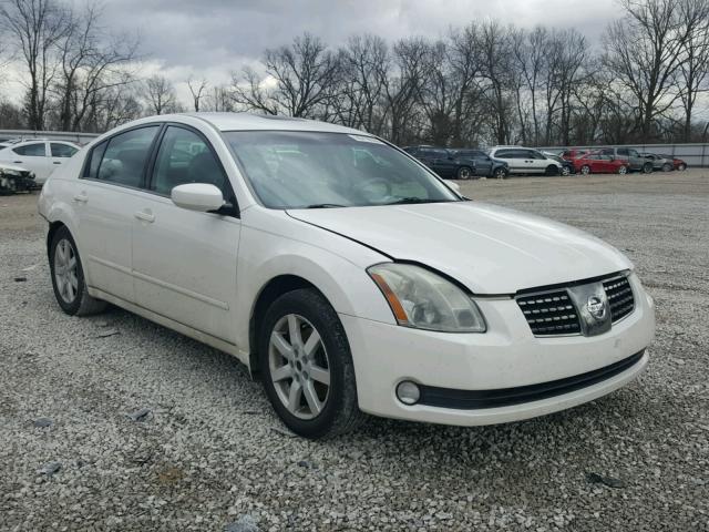 1N4BA41EX4C915911 - 2004 NISSAN MAXIMA SE WHITE photo 1