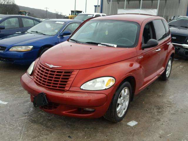 3C4FY58B24T365374 - 2004 CHRYSLER PT CRUISER MAROON photo 2