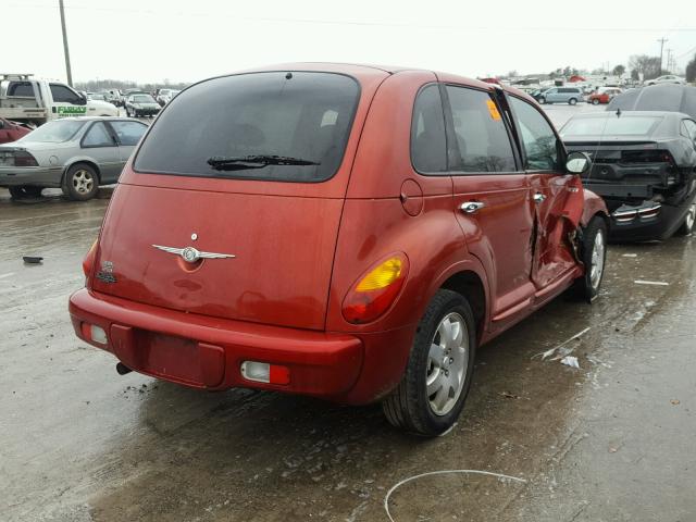 3C4FY58B24T365374 - 2004 CHRYSLER PT CRUISER MAROON photo 4