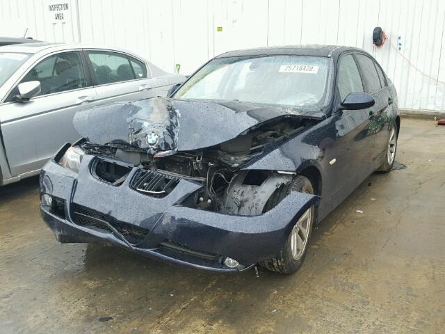 WBAVB13536PT23808 - 2006 BMW 325 I BLUE photo 2