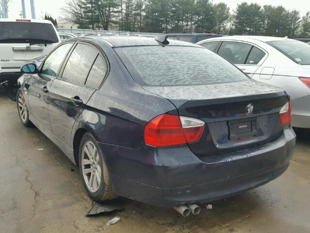 WBAVB13536PT23808 - 2006 BMW 325 I BLUE photo 3