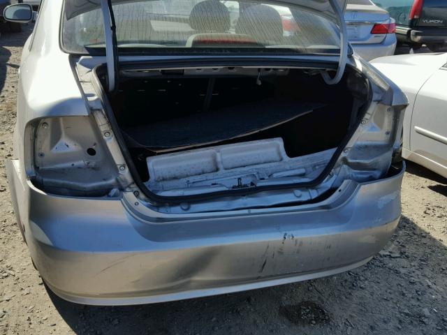 KL1TD526X5B354921 - 2005 CHEVROLET AVEO BASE Gümüş foto 9