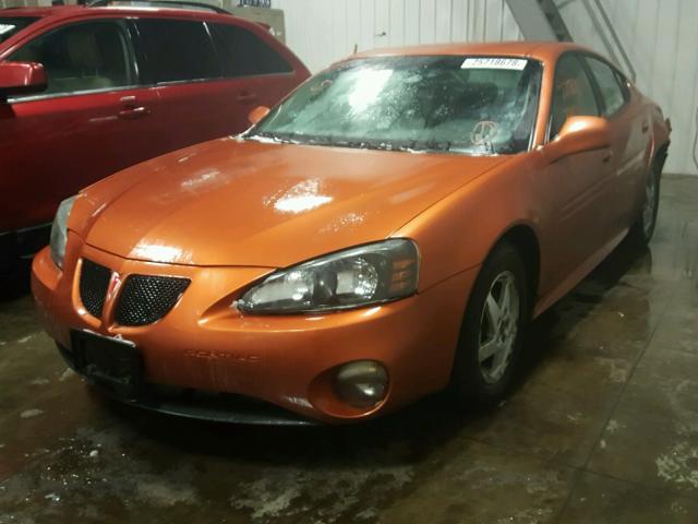 2G2WP522X41142842 - 2004 PONTIAC GRAND PRIX ORANGE photo 2