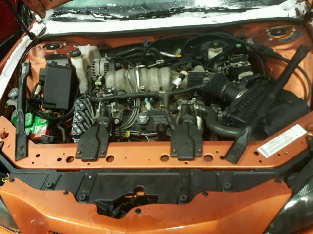 2G2WP522X41142842 - 2004 PONTIAC GRAND PRIX ORANGE photo 7