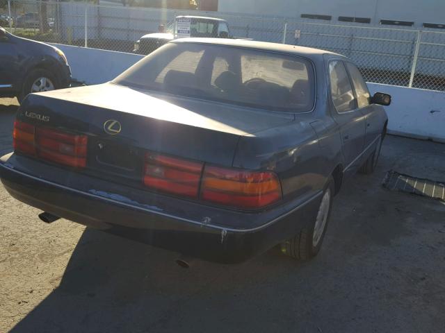 JT8UF11E6N0101338 - 1992 LEXUS LS 400 BLACK photo 4