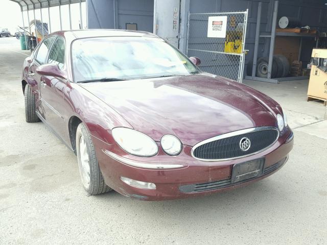 2G4WC582071136711 - 2007 BUICK LACROSSE C BURGUNDY photo 1