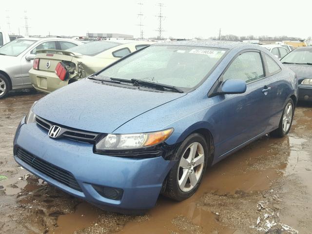 2HGFG11816H559515 - 2006 HONDA CIVIC EX ლურჯი ფოტო 2