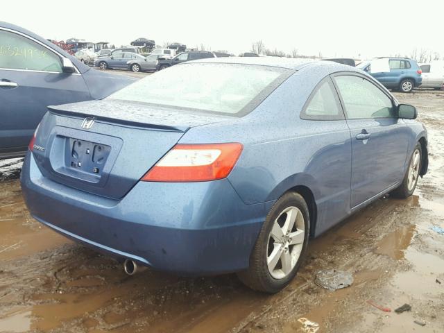2HGFG11816H559515 - 2006 HONDA CIVIC EX ლურჯი ფოტო 4