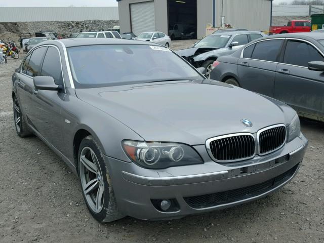 WBAHN83577DT65740 - 2007 BMW 750 GRAY photo 1