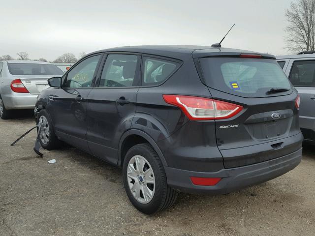 1FMCU0F7XFUA61911 - 2015 FORD ESCAPE S BLACK photo 3