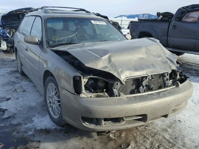 4S3BH645117311388 - 2001 SUBARU LEGACY GT SILVER photo 1