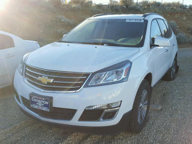 1GNKRGKD0HJ274612 - 2017 CHEVROLET TRAVERSE L WHITE photo 2