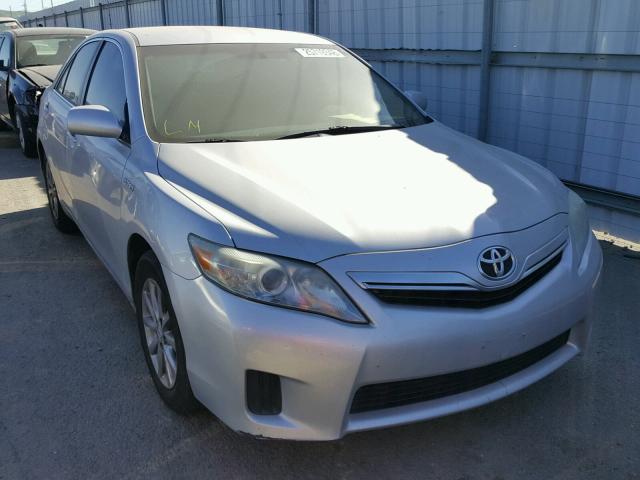 4T1BB3EK2BU140072 - 2011 TOYOTA CAMRY HYBR SILVER photo 1