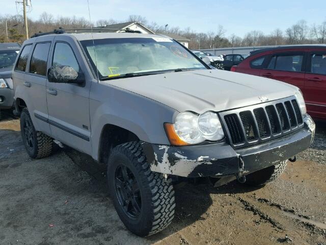 1J8GR48KX8C148726 - 2008 JEEP GRAND CHER GRAY photo 1