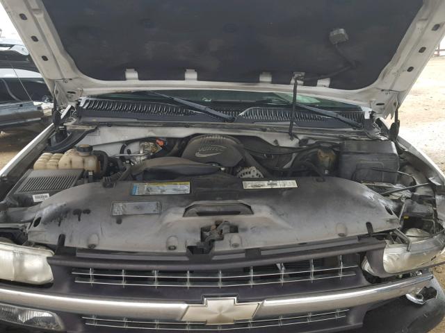 1GCEC14VX1Z267412 - 2001 CHEVROLET SILVERADO WHITE photo 7