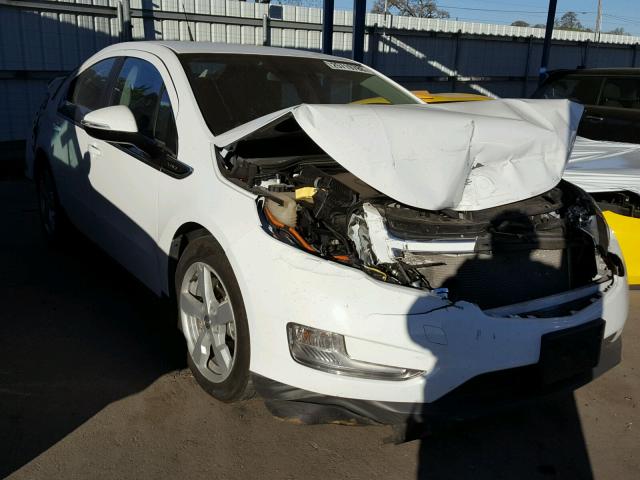 1G1RE6E45EU158284 - 2014 CHEVROLET VOLT WHITE photo 1