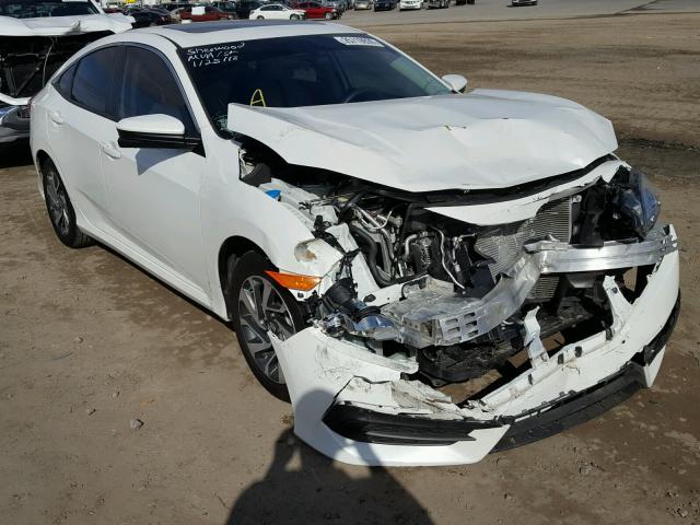 2HGFC2F76GH577852 - 2016 HONDA CIVIC EX WHITE photo 1