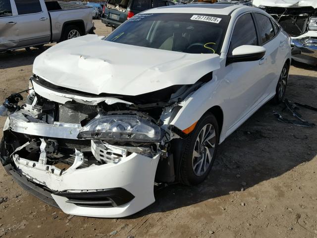 2HGFC2F76GH577852 - 2016 HONDA CIVIC EX WHITE photo 2