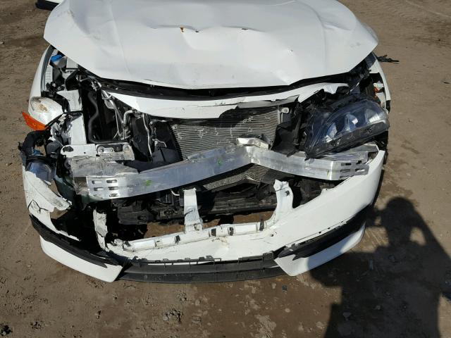 2HGFC2F76GH577852 - 2016 HONDA CIVIC EX WHITE photo 9