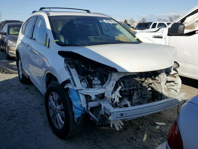 5J6RM4H75EL090122 - 2014 HONDA CR-V EXL WHITE photo 1