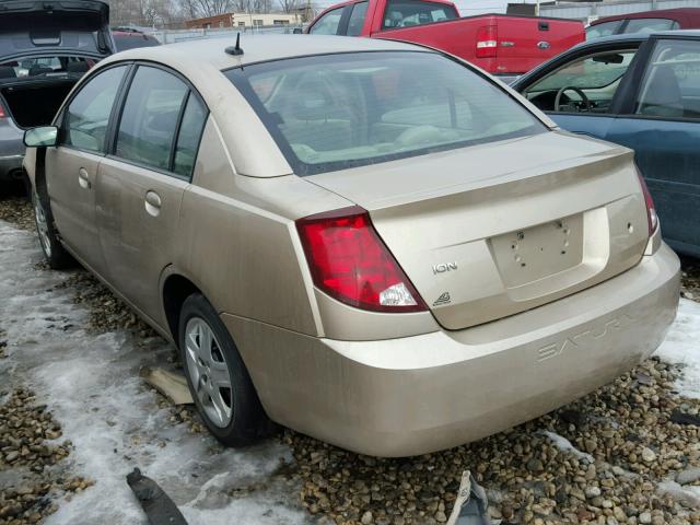 1G8AJ58F07Z172147 - 2007 SATURN ION LEVEL GOLD photo 3