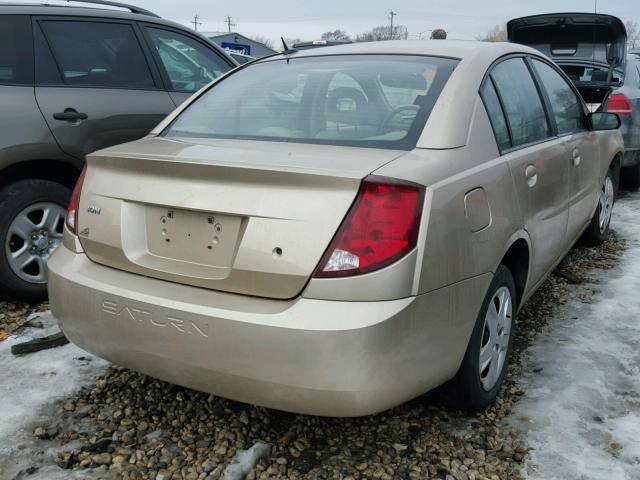 1G8AJ58F07Z172147 - 2007 SATURN ION LEVEL 金色 照片 4