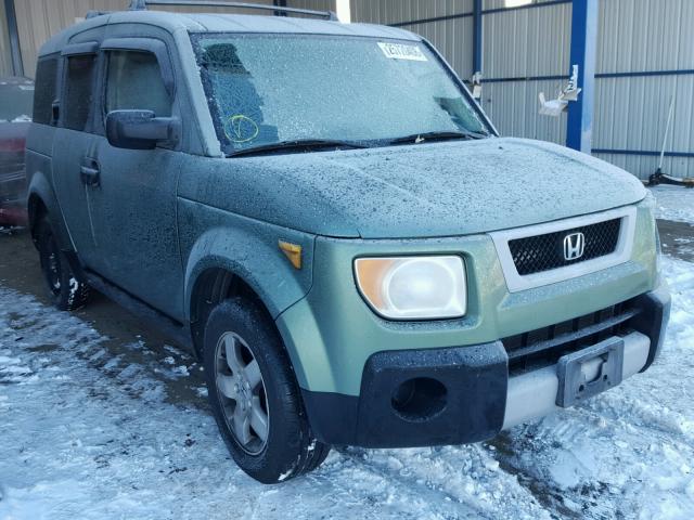 5J6YH28503L020303 - 2003 HONDA ELEMENT EX GREEN photo 1