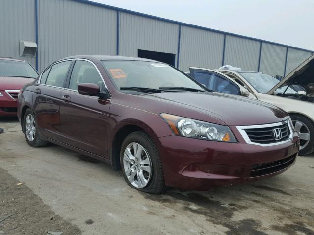 JHMCP26408C049268 - 2008 HONDA ACCORD LXP BURGUNDY photo 1