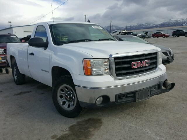 1GTEC14C27Z646475 - 2007 GMC NEW SIERRA WHITE photo 1