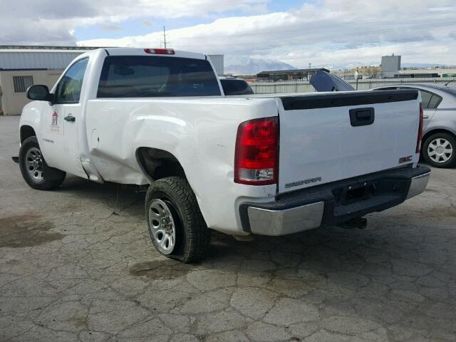 1GTEC14C27Z646475 - 2007 GMC NEW SIERRA WHITE photo 3