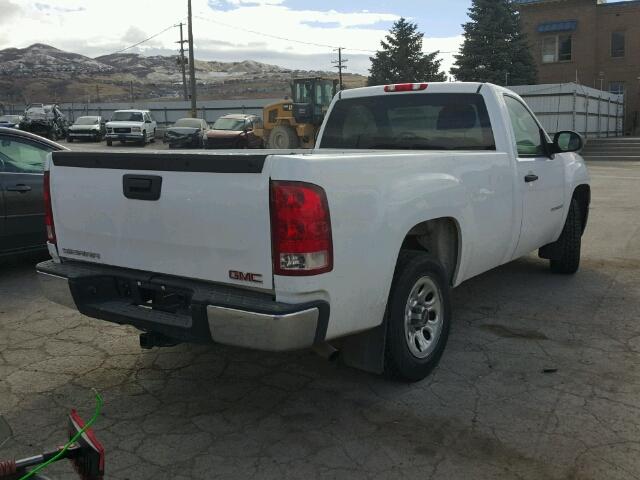 1GTEC14C27Z646475 - 2007 GMC NEW SIERRA WHITE photo 4