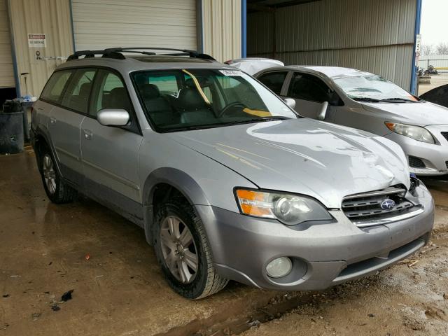 4S4BP62C357341143 - 2005 SUBARU LEGACY OUT SILVER photo 1