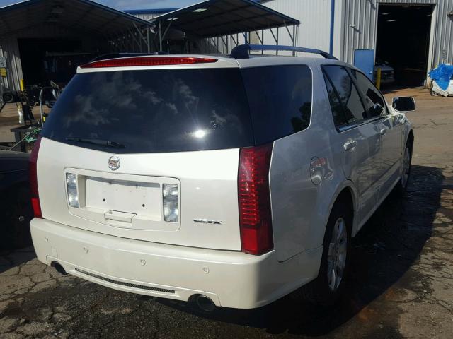 1GYEE637490155452 - 2009 CADILLAC SRX WHITE photo 4